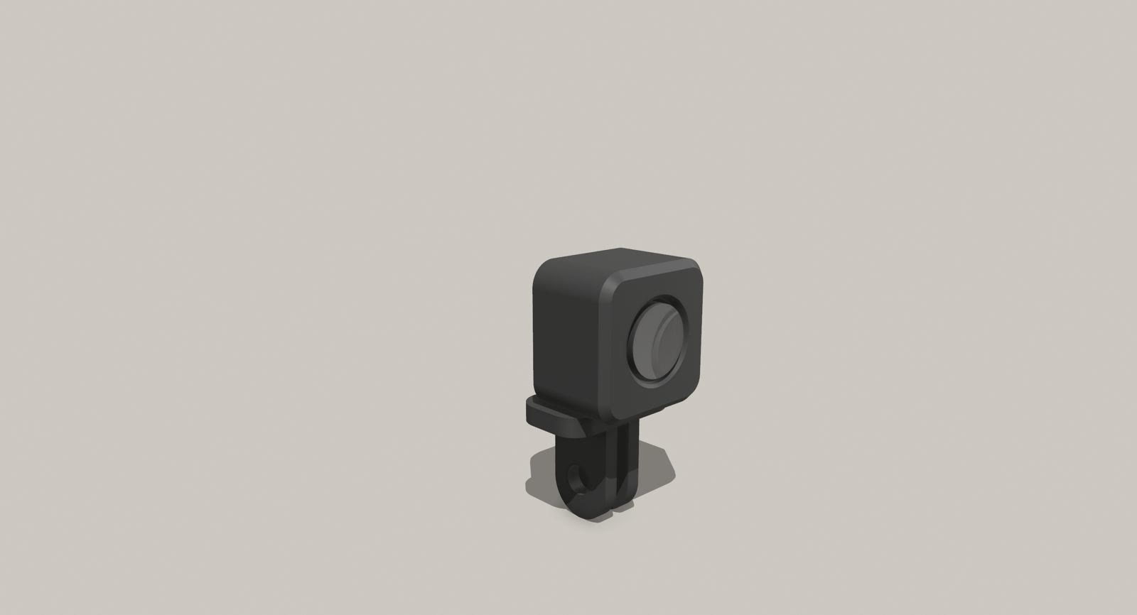 Mono camera three-quarter view